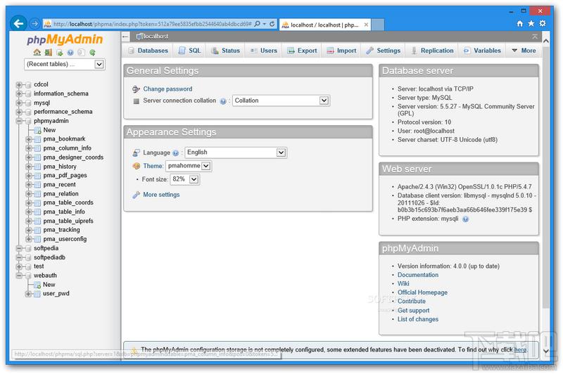 phpMyAdmin,phpMyAdmin下载