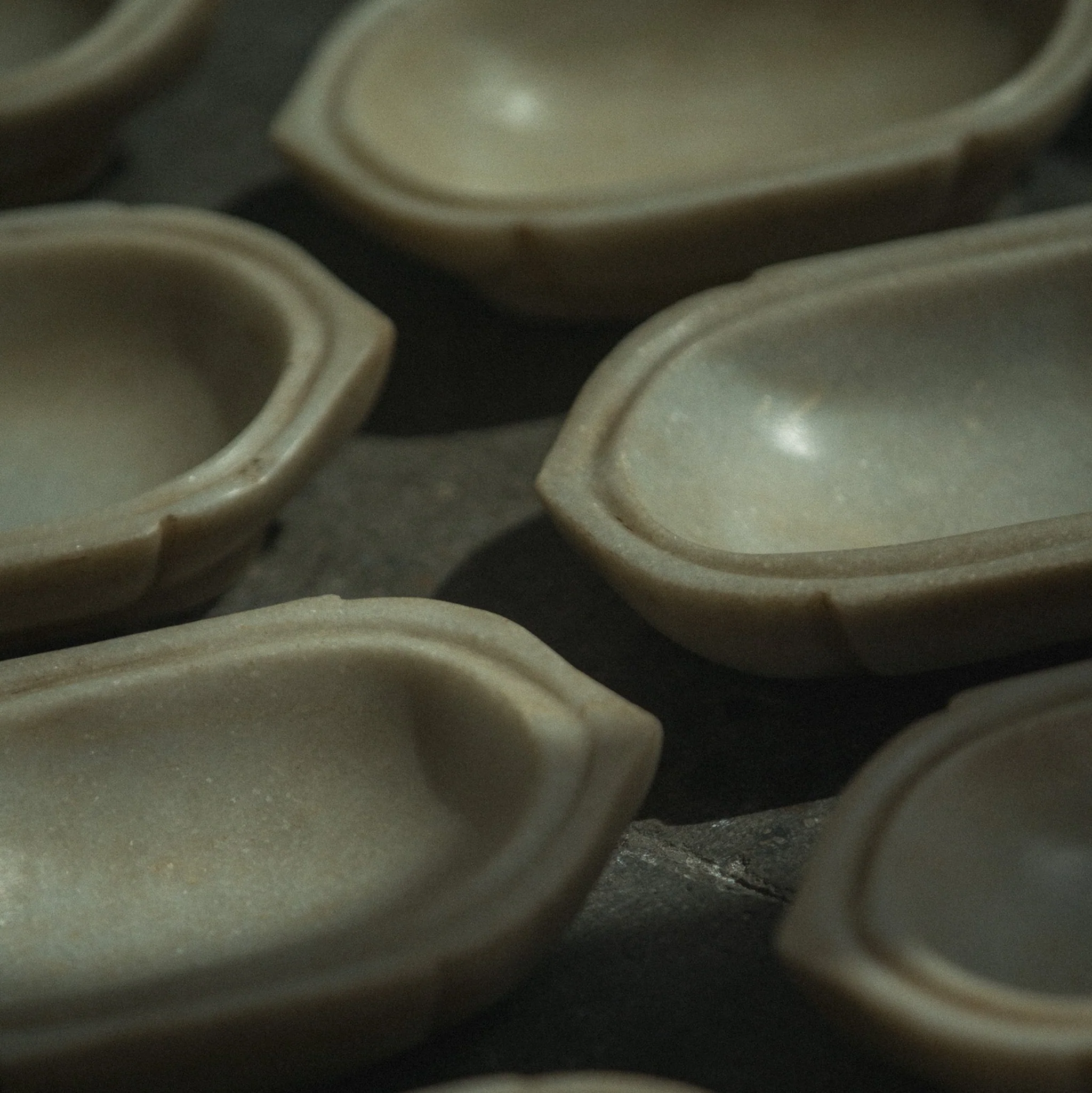 Marble Kharal Bowl - wxkoi