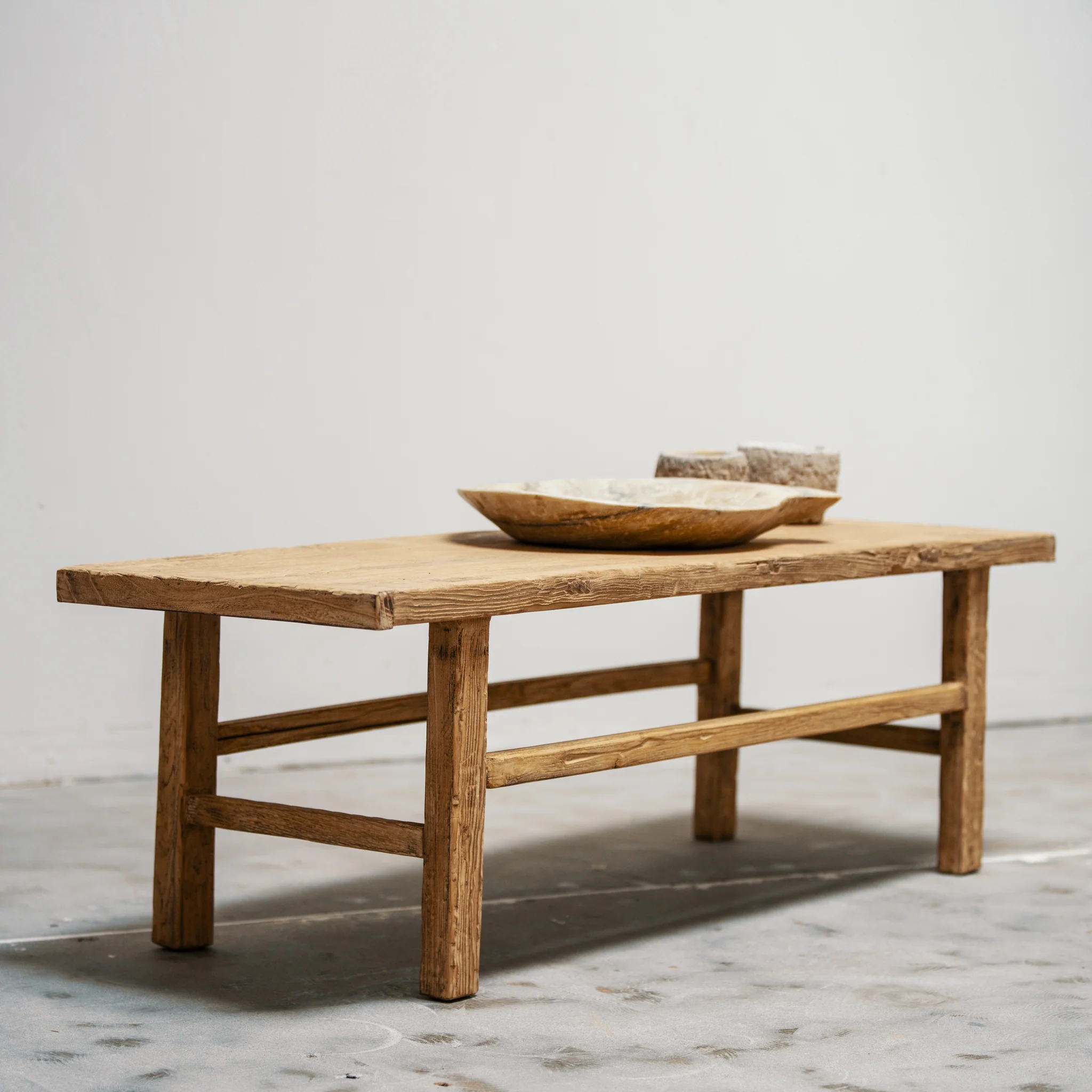 Vintage Elm Coffee Table - wxkoi