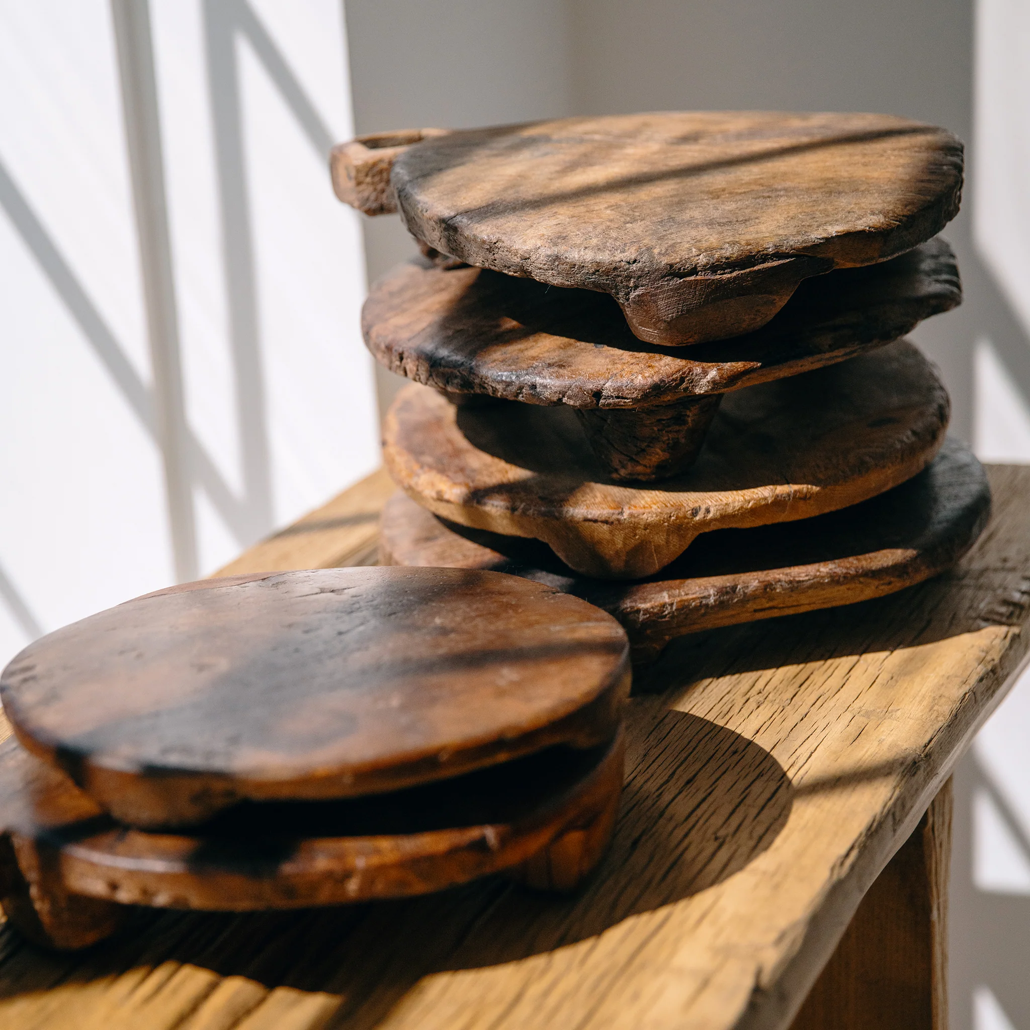 Vintage Wood Chapati - wxkoi