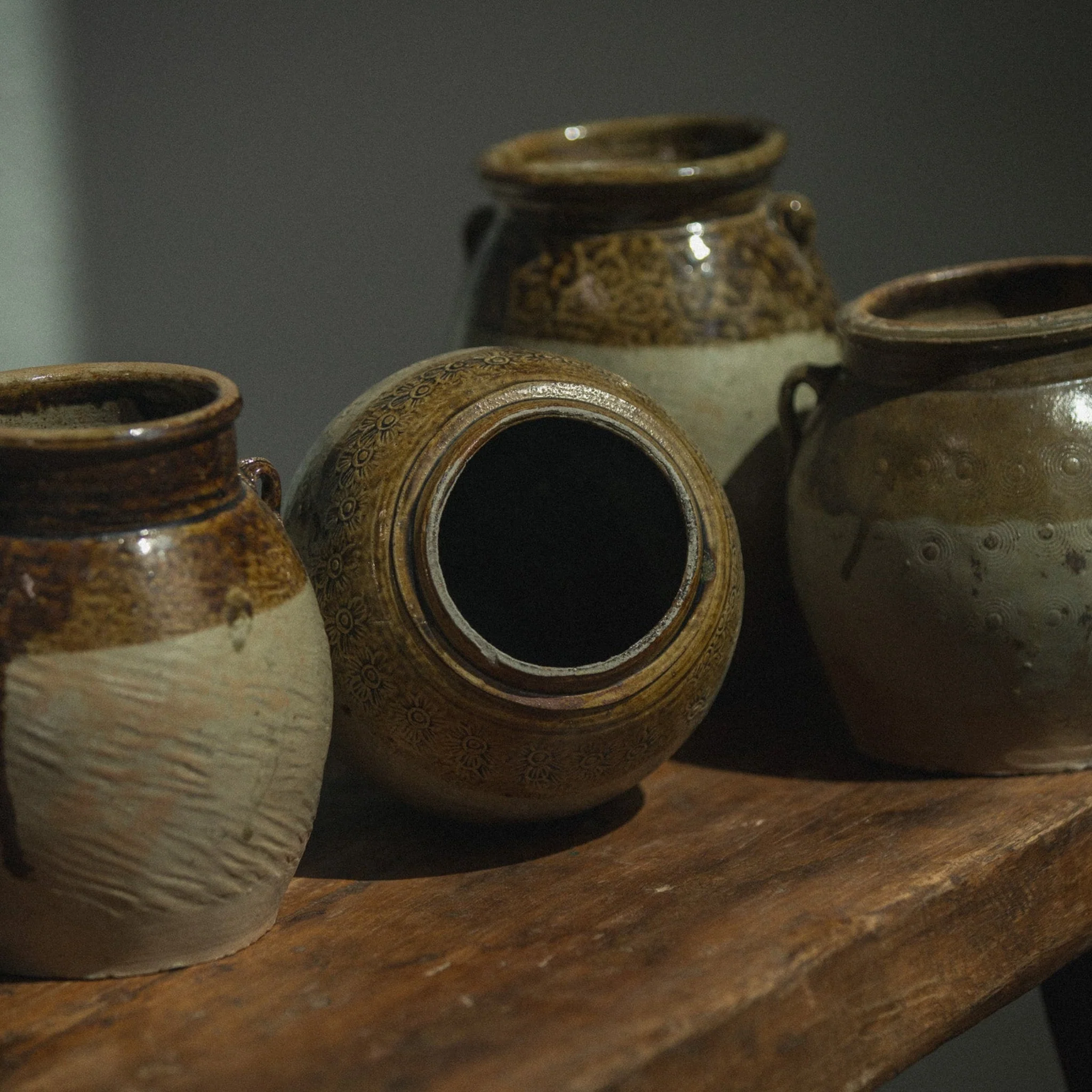 Decorative Glazed Jar - wxkoi