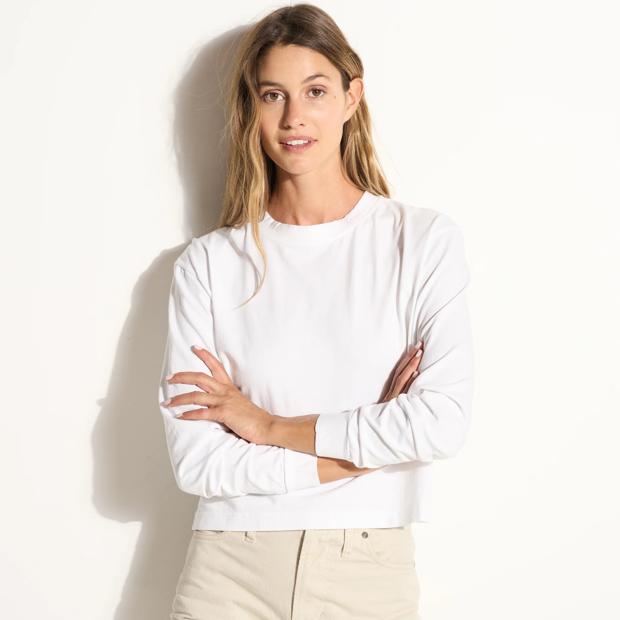Reagan Long Sleeve Boyfriend Tee - wxkoi