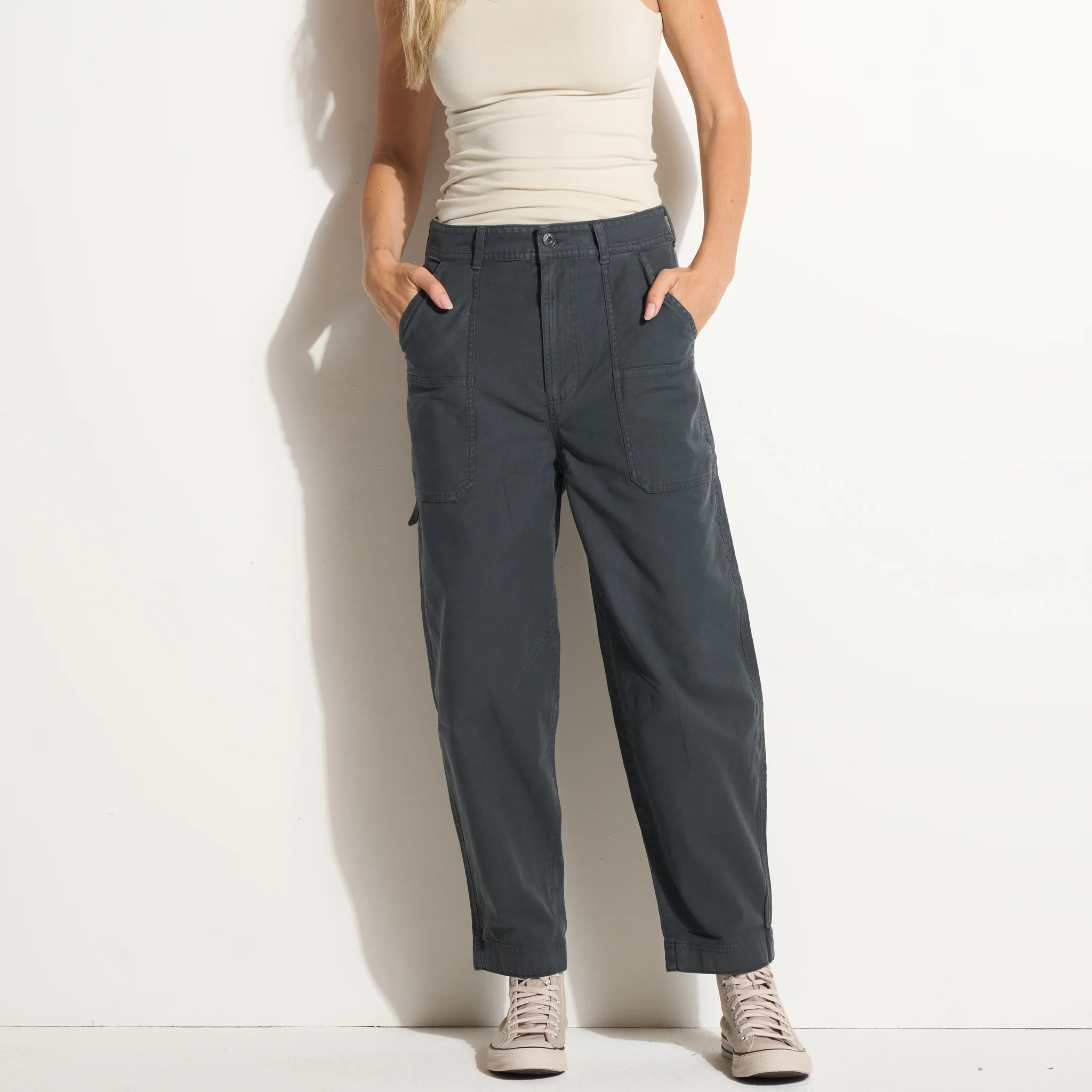 Quincy Utility Barrel Pant - wxkoi