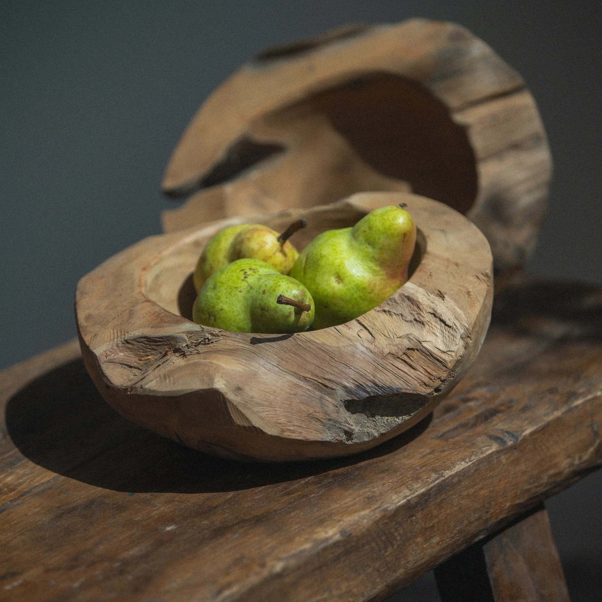 Teak Wood Bowl - wxkoi