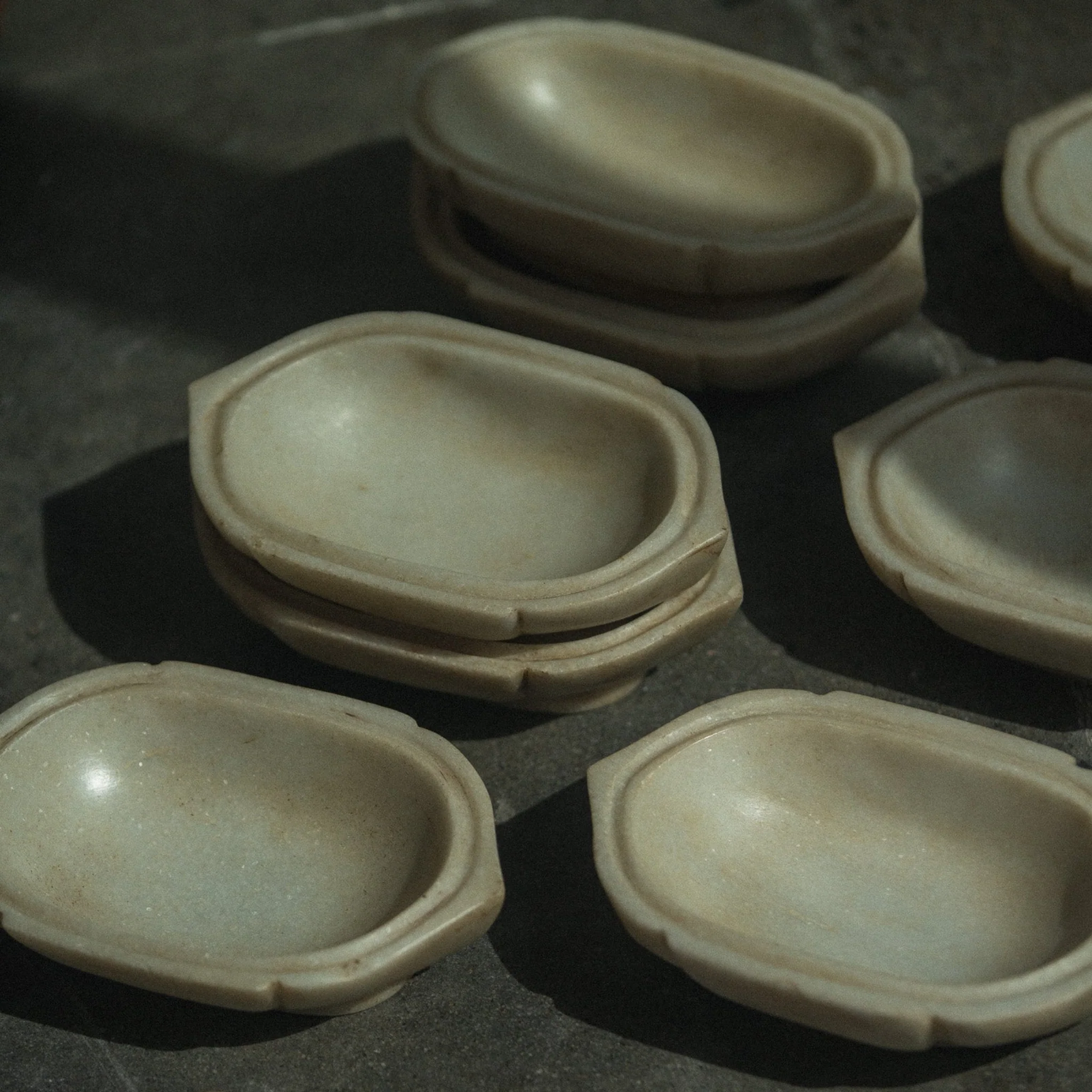 Marble Kharal Bowl - wxkoi